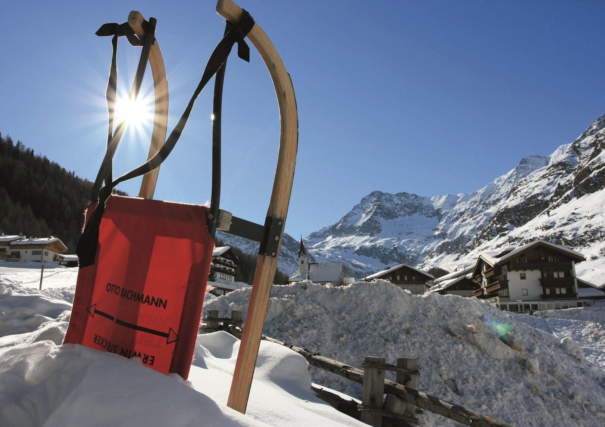 Hotel Alpenland Moso Exterior foto